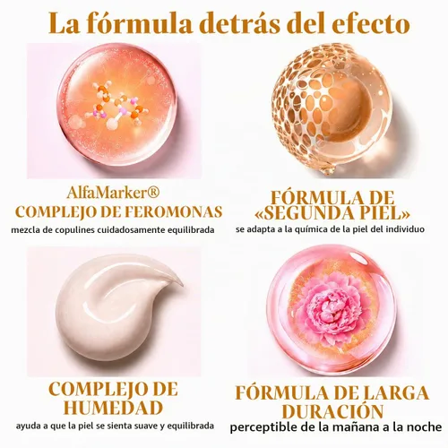 Vista 5 de Perfumes de feromonas para mujer Instinct 0.3 fl oz. Fragancia de larga duración con infusión de feromonas ultraconcentrada para ella. Perfume