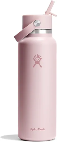 Vista 36 de Hydro Flask Botella de agua – Acero inoxidable aislado – Tapa flexible con popote de boca ancha, antiderrames, a prueba de fugas y recargable