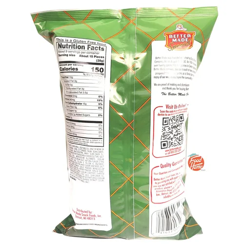 Vista 2 de Better Made Bocadillos de queso con sabor a jalapeño cheddars especial de 8.5 onzas (paquete de 1)