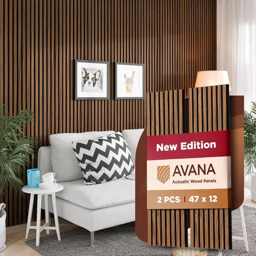 Vista 38 de Paquete de Muestras de Color de Paneles de Pared Acústicos Avana - Paneles de Madera Premium para Decoración de Paredes - Insonorización