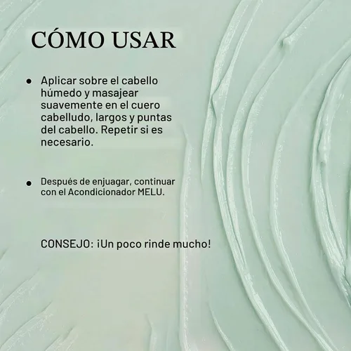 Vista 4 de Davines Champú MELU, limpieza antirotura para cabello largo o dañado