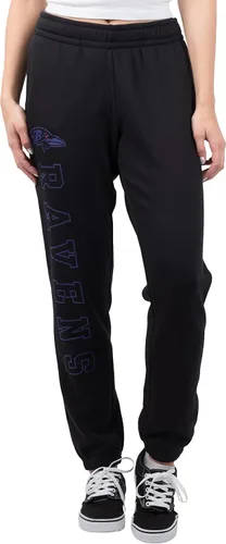 Vista 14 de Ultra Game NFL - Pantalones deportivos de vellón supersuaves para mujer Gris brezo