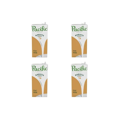 Vista 7 de Pacific Foods Leche de almendras original de la serie Barista, leche a base de plantas, caja de 32 onzas