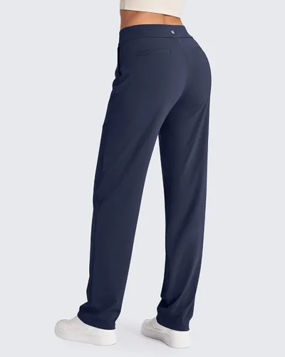 Vista 2 de G4Free ShiftReady - Pantalones de yoga para mujer Azul oscuro