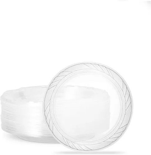 Vista 13 de PLASTICPRO - Cuencos desechables de plástico transparente de 18 onzas, Premium, para fiesta, Pack de 20
