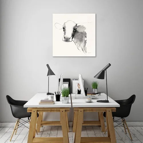 Vista 5 de Jaxson Rea "Life at Home VI Vintage Cream Gallery Wrapped Canvas by Avery Tillmon, 12" x 12