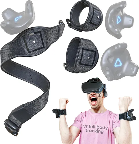 Vista 29 de Skywin Vive Tracker Straps for HTC Vive, 3.0, 2.0, and Ultimate Trackers, 2 Pack Feet Strap, Secure and Comfortable Full Body Tracking