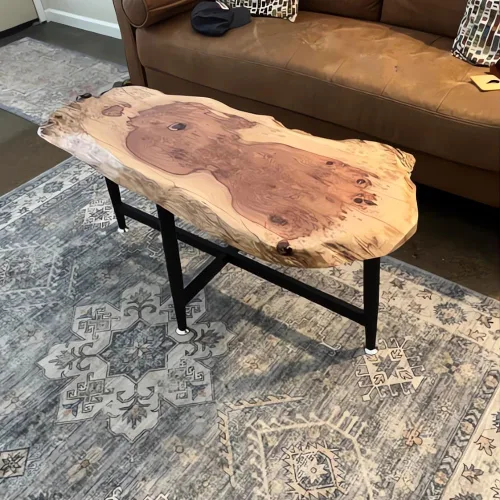 Vista 5 de KaKaBB Patas de Mesa de Café de Metal de 18 Pulgadas, Patas de Muebles de Servicio Pesado para Escritorios Modernos de Oficina, Soportes de TV, Mesa