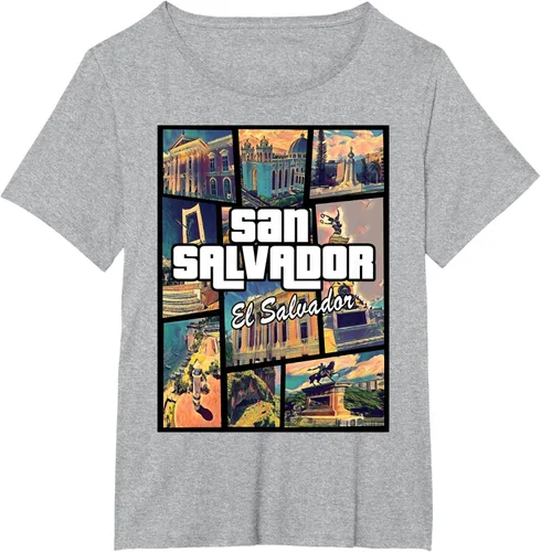 Vista 63 de Camiseta Orgullosa de San Salvador Capital El Salvador
