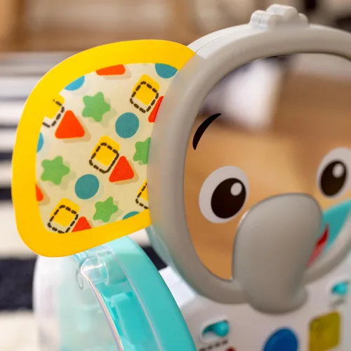Vista 16 de Juguete de bebé para gatear Baby Einstein Chase & Tap Earl, con espejo y música, para bebés de 6 meses en adelante (Paquete de 4)