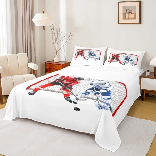 Vista 28 de Juego de sábanas para niños estilo vaquero occidental tamaño individual, juego de ropa de cama con diseño geométrico de cactus, decoración