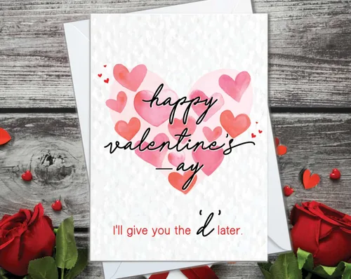 Vista 4 de Tarjeta de San Valentín sucia para ella, divertida y sexy tarjeta de San Valentín para adultos, novia, esposa, tarjeta de amor traviesa y obscena