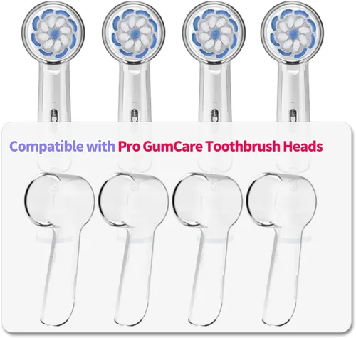 Vista 7 de 12 fundas reutilizables para cepillos de dientes compatibles con cabezales de cepillo de dientes eléctricos Oral B para un mejor cepillado