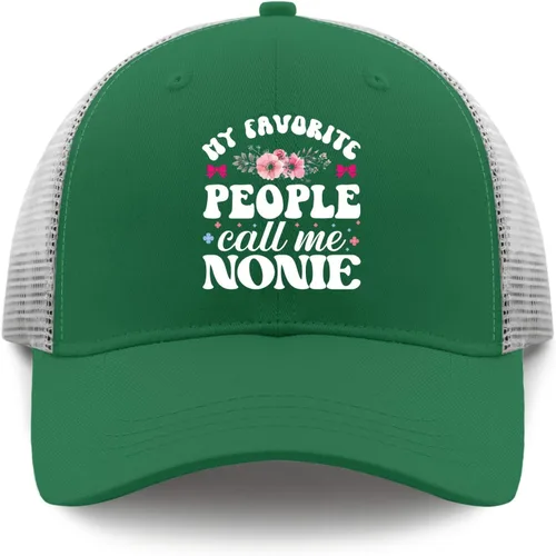 Vista 9 de devor Dad Hat My Favorite People Call me nonie Baseball Cap, Funny Cap for Women