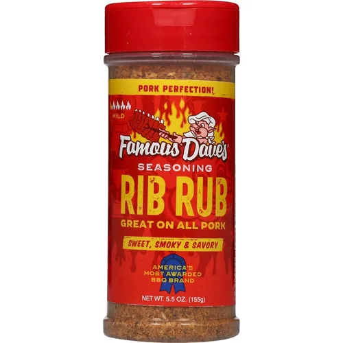 Vista 4 de Famous Dave's Paquete variado de condimentos: 3 unidades, Steak & Burger, Rib Rub & Devil's Spit (19.75 onzas)