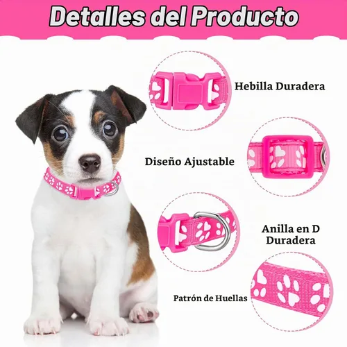 Vista 4 de BOUMUSOE 18 collares ajustables para cachorros de arena para cachorros