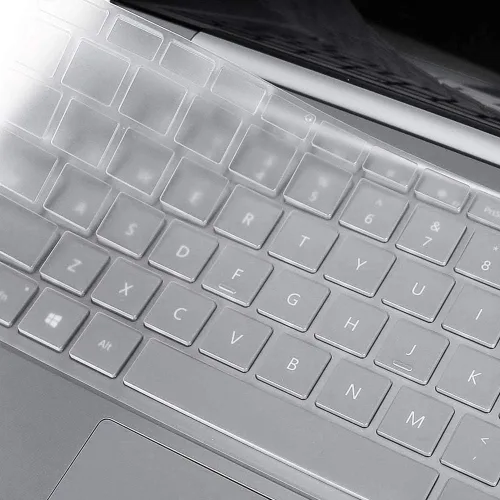Vista 7 de ProElife Funda de teclado para laptop Microsoft Surface Go 2021 2020 de 12.4 pulgadas y Surface Laptop Go 2 de 12.4 pulgadas con botón de encendido