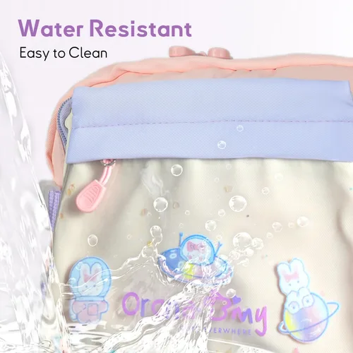Vista 2 de Mochila infantil para niños, Azul, Grande, Linda caricatura