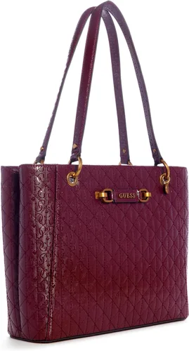 Vista 2 de GUESS Aveta Noel Tote, Merlot, Merlot