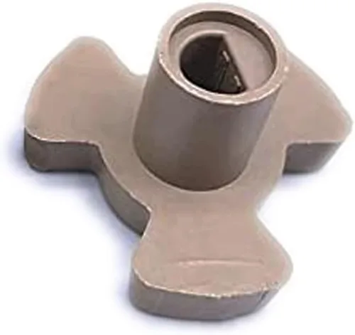 Vista 4 de 2 piezas de eje de microondas de 0.59 pulgadas, acoplador de placa giratoria de microondas, pequeño rodillo guía de rodillo de horno de microondas