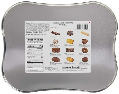 Vista 5 de Member's Mark Producto europeo de galleta de chocolate de Alemania Peso neto (49.4 onzas)