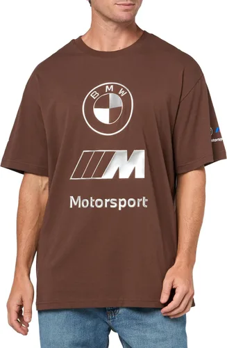Vista 128 de PUMA Camiseta con logotipo BMW M Motorsport Essentials para hombre