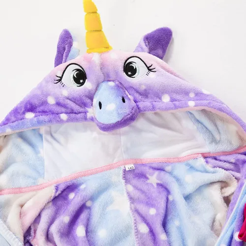 Vista 38 de Mameluco de unicornio para pijamas de animales, cosplay, disfraz unisex de Halloween