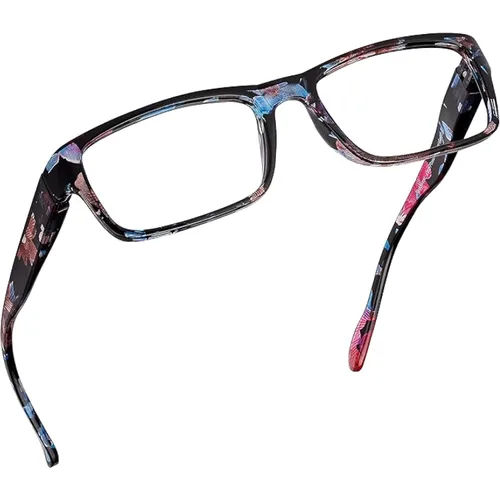 Vista 17 de Readerest - Lentes para lectura con bloqueo de luz azul, bisagras de resorte, protección UV