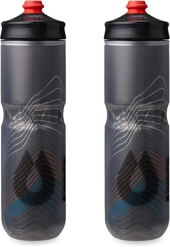 Vista 13 de HydraPak Polar Surge - Botella de agua aislada para bicicleta