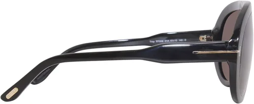 Vista 3 de Tom Ford TROY FT 0836 Gafas de sol unisex color negrogris brillante 6110140