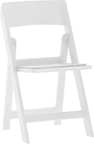 Vista 14 de Flash Furniture Hercules Tucker - Silla plegable de resina negra comercial, ligera, asiento extraíble acolchado de vinilo, para uso en interiores