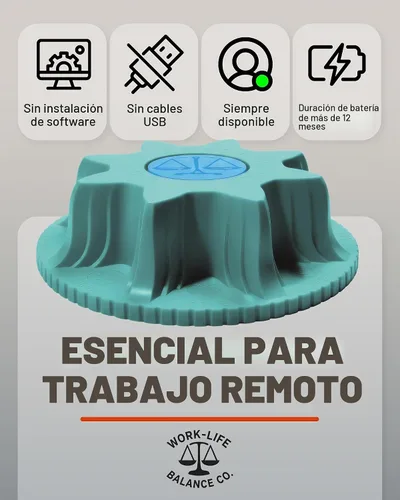 Vista 4 de Sacador mecánico del ratón, sin USB, inalámbrico, silencioso e indetectable Aguamarina