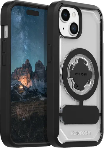 Vista 17 de Rokform - Funda para iPhone 14, Serie Rígida, Magnética Dual, Cubierta para iPhone con RokLock de Bloqueo Giratório, Equipo Protector para Apple