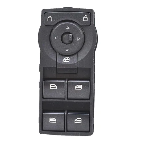 Vista 6 de Silscvtt Black Master - Interruptor de ventana eléctrica de repuesto para G8 GT GXP 4D Sedan 2008-2009 92247215 92225343