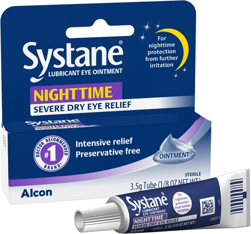 Vista 2 de Systane Ungüento Lubricante para Ojos Nocturno 3.5g Tubo