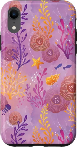 Vista 24 de Funda para iPhone 16 Disney The Little Mermaid Ariel Under the Sea Ambiance