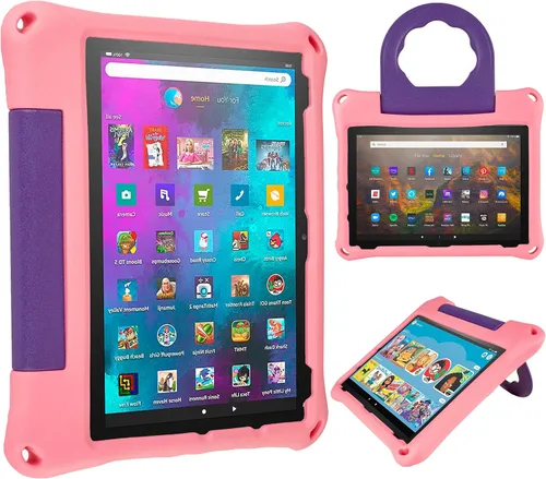 Vista 10 de 2023 10in Tablet Case for Kids,OQDDQO 10 case Light Weight Anti Slip Shockproof Kids Friendly Case Not Compatible ipad Tablet(Black)