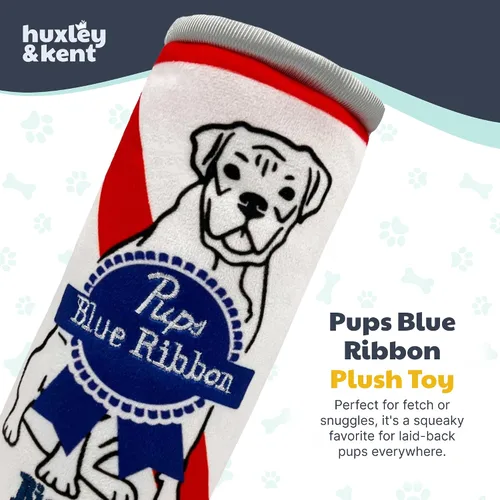 Vista 2 de Huxley & Kent Juguete Divertido para Perros con Chirriador – Power Plush Juguetes Chirriantes de Felpa para Perros Pequeños, Medianos y Grandes