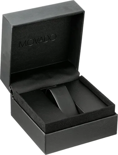 Vista 4 de Movado Reloj negro automático suizo con pantalla analógica 0607007 para hombre, Negro
