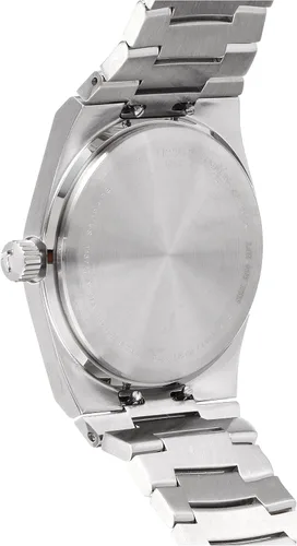 Vista 4 de Tissot Tissot PRX - Reloj unisex de cuarzo con caja de acero inoxidable 316L color gris acero inoxidable 11 T1372101104100 gris Reloj de cuarzo