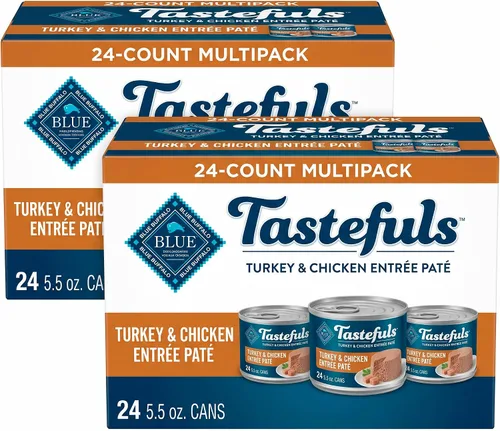 Vista 15 de Blue Buffalo Tastefuls Beef Paté Wet Cat Food, 5.5 oz, 24 ct