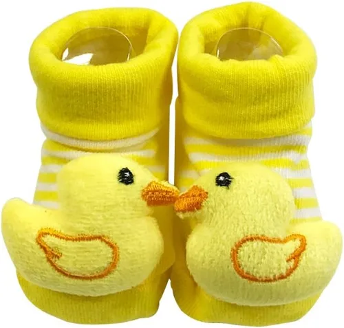 Vista 4 de Bowbear Adorables calcetines antideslizantes para bebé, 6 pares