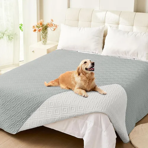 Vista 87 de hyha Manta impermeable para perros, funda suave para cama de perro, mantas para mascotas, funda impermeable para sofá y sillón para perros lavable