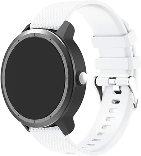 Vista 17 de Bandas de reloj para Vivoactive 3, bandas de repuesto de silicona suave de 0.787 pulgadas para Garmin Vivoactive 3/Garmin Forerunner 645 Verde