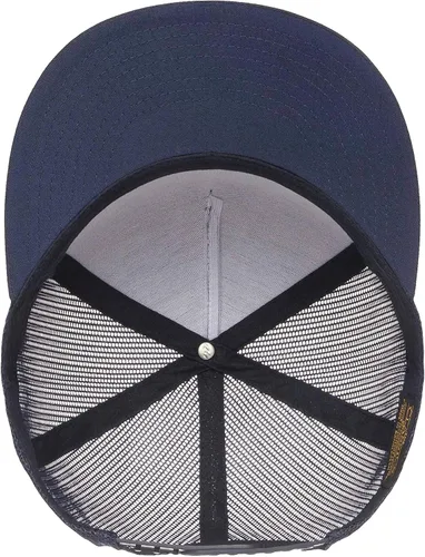 Vista 4 de Yupoong Gorra de camionero estándar Yp Classic para hombre, azul marino, OSFA