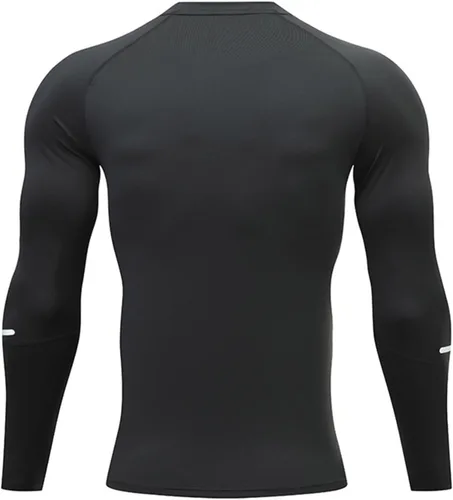 Vista 2 de Camiseta de compresión para niños, camiseta de portero para niños, camiseta deportiva de fútbol, ropa deportiva para gimnasio