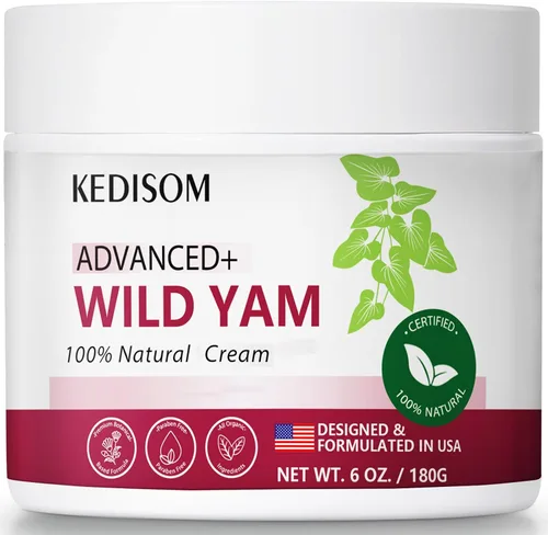 Vista 11 de Crema de ñame silvestre para rejuvenecimiento de la piel, fórmula natural con raíz de ñame silvestre, crema orgánica de ñame silvestre para suavizar