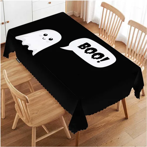 Vista 34 de Swono - Mantel rectangular de bambú con diseño de luz solar y bosque de bambú - Mantel a cuadros lavable para mesa de cocina, cena de festividades