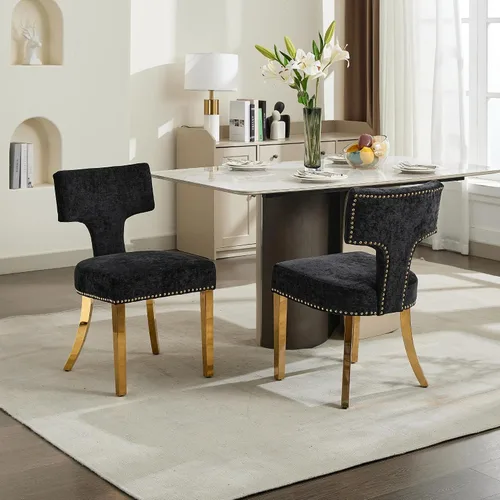 Vista 17 de Set of 2 Counter Height Bar Stools with Farmhouse Linen Upholstery, Curved Backrest Dining Chairs with Hardwood Frame for Kitchen Counter, Table &