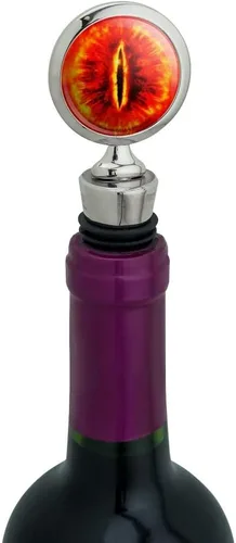 Vista 7 de El Señor de los Anillos Ojo de Sauron tapón para botella de vino